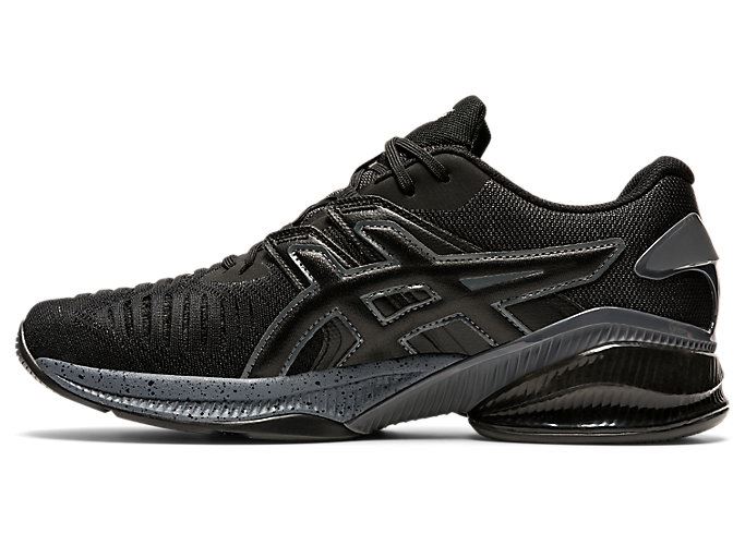 Black / Grey Asics GEL-QUANTUM INFINITY JIN Men's Sneakers | NDTK5623