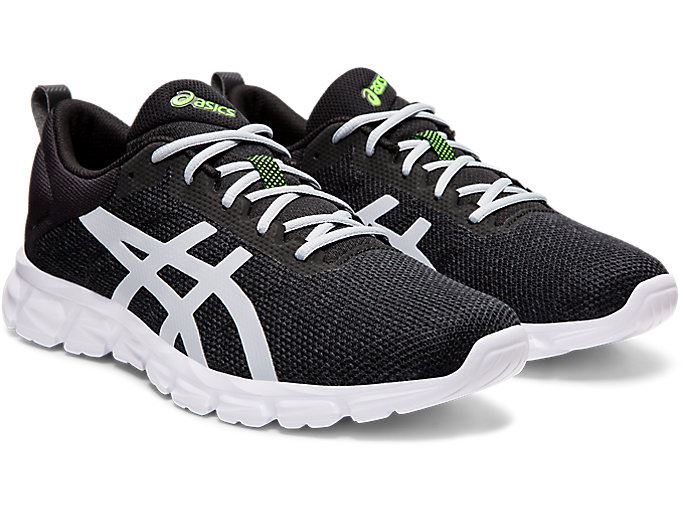 Black / Grey Asics GEL-QUANTUM LYTE Men's Running Shoes | ENAL8512