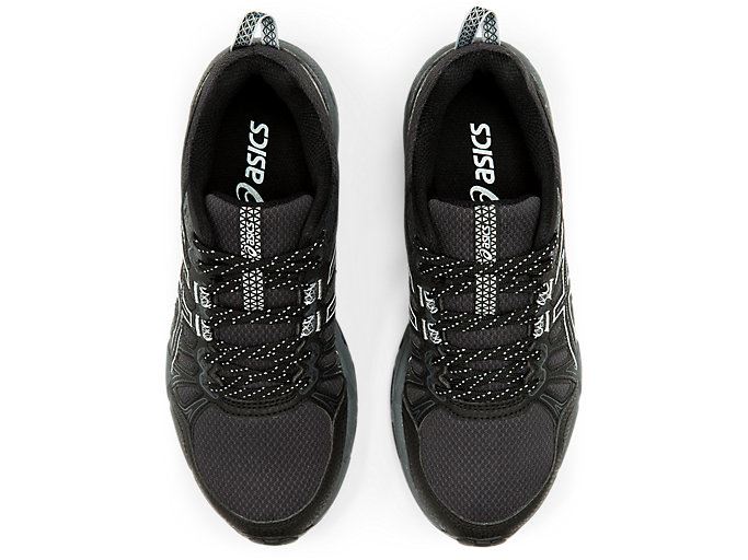 Black / Grey Asics GEL-VENTURE 7 Women's Running Shoes | LHUY3132