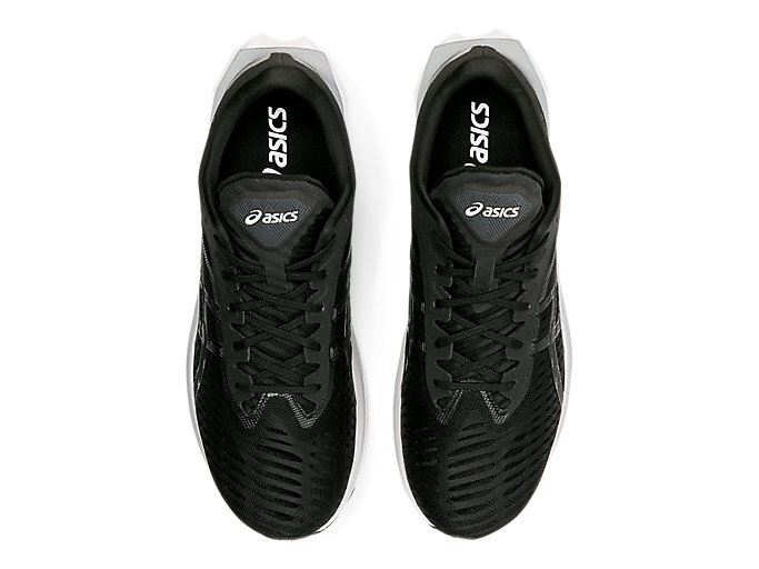 Black / Grey Asics NOVABLAST Men's Running Shoes | GYLJ2538