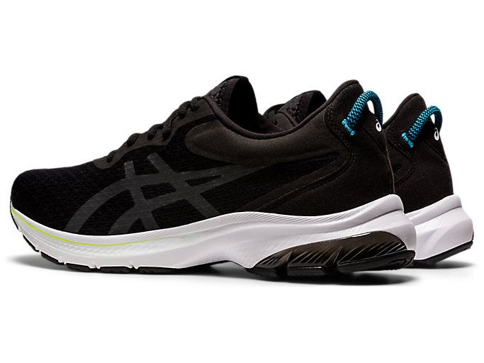 Black / Light Turquoise Asics GEL-KUMO LYTE 2 Men's Running Shoes | MGFB6800