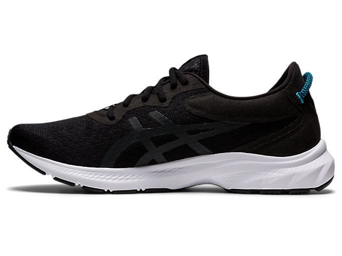 Black / Light Turquoise Asics GEL-KUMO LYTE 2 Men's Running Shoes | MGFB6800