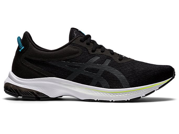 Black / Light Turquoise Asics GEL-KUMO LYTE 2 Men\'s Running Shoes | MGFB6800