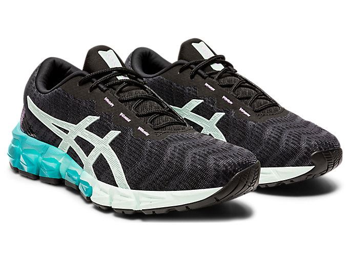 Black / Mint Asics GEL-QUANTUM 180 5 Women's Sneakers | MPSJ6988