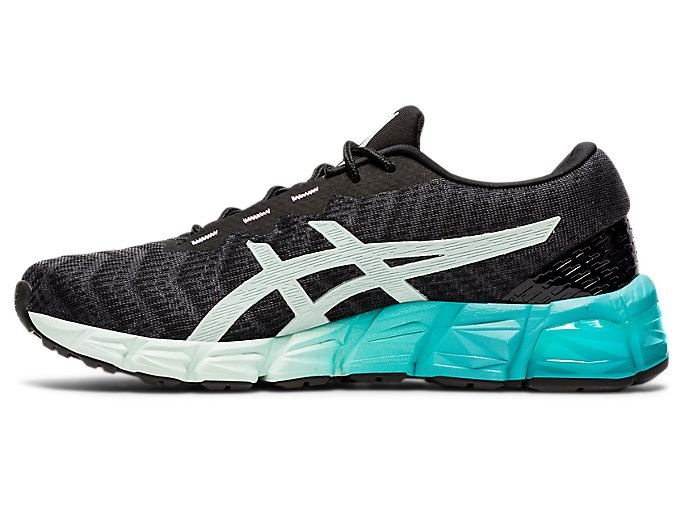 Black / Mint Asics GEL-QUANTUM 180 5 Women's Sneakers | MPSJ6988