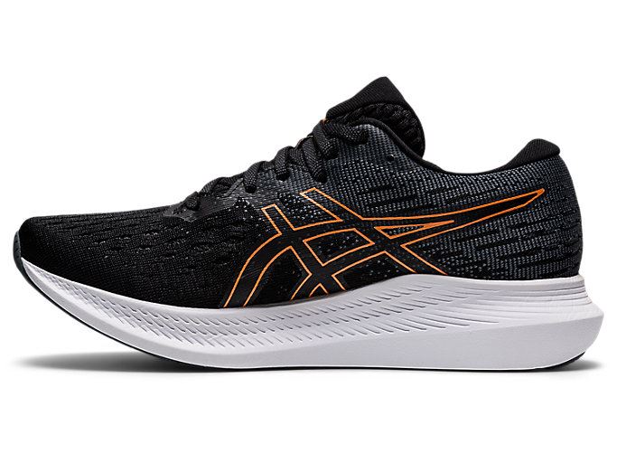 Black / Orange Asics EVORIDE 2 Women's Running Shoes | EIXU9323