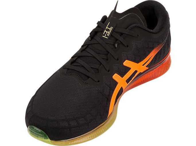 Black / Orange Asics GEL-QUANTUM INFINITY Men's Sneakers | PSGX2996