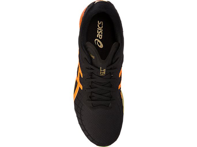 Black / Orange Asics GEL-QUANTUM INFINITY Men's Sneakers | PSGX2996