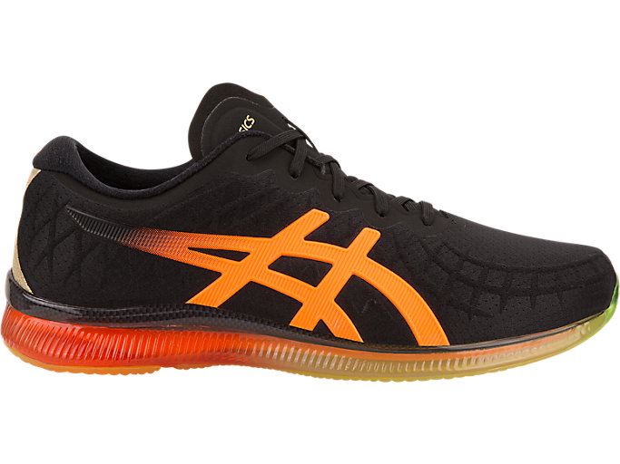 Black / Orange Asics GEL-QUANTUM INFINITY Men\'s Sneakers | PSGX2996