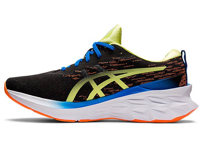 Black / Orange Asics NOVABLAST 2 Men's Running Shoes | HYNM9460