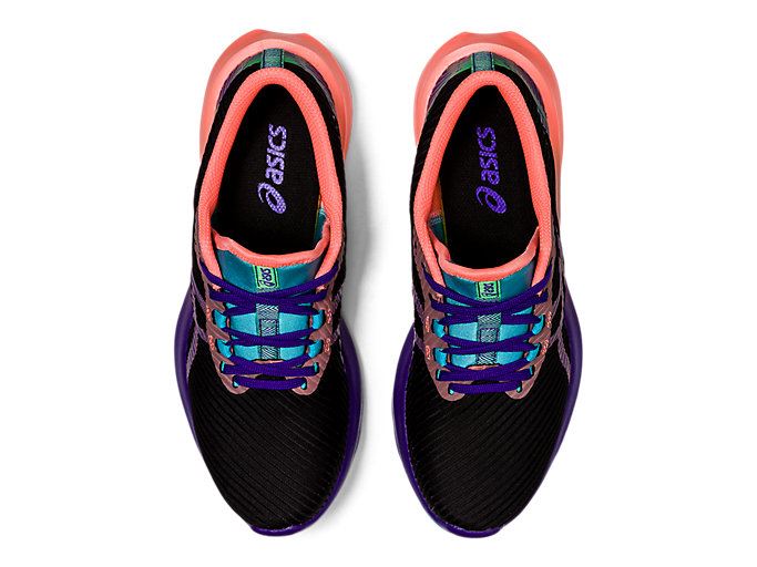 Black / Orange Coral Asics VERSABLAST Women's Running Shoes | BKEK0417