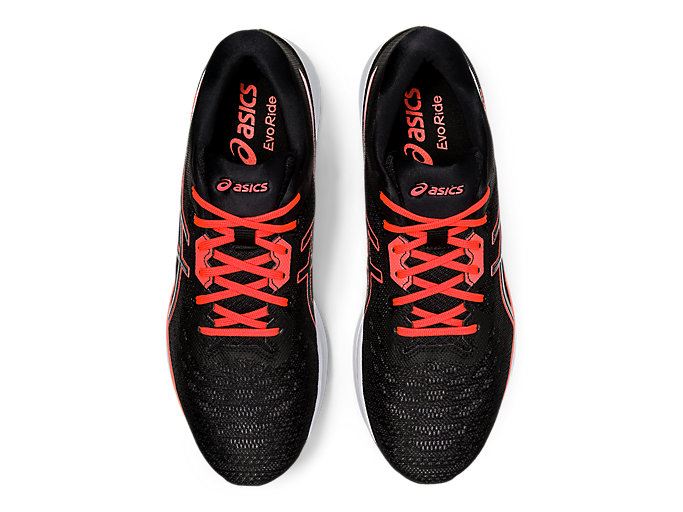 Black / Orange Red Asics EvoRide TOKYO Men's Running Shoes | DRKG8704