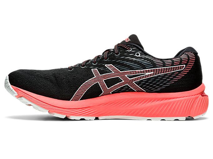 Black / Orange Red Asics GEL-CUMULUS 22 TOKYO Men's Running Shoes | ILQE2472