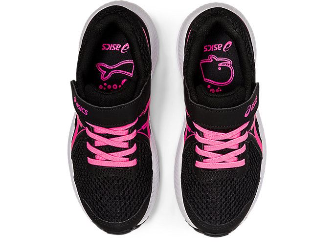 Black / Pink Asics CONTEND 7 PS Kids' Sneakers | ZLTR6096