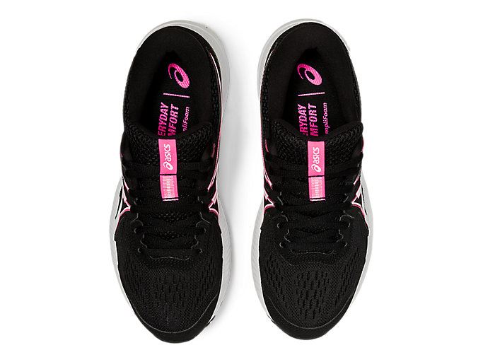 Black / Pink Asics GEL-CONTEND 7 Women's Running Shoes | TPWO5624