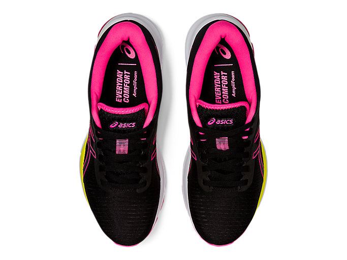 Black / Pink Asics GEL-PULSE 12 Women's Running Shoes | EEHC0977