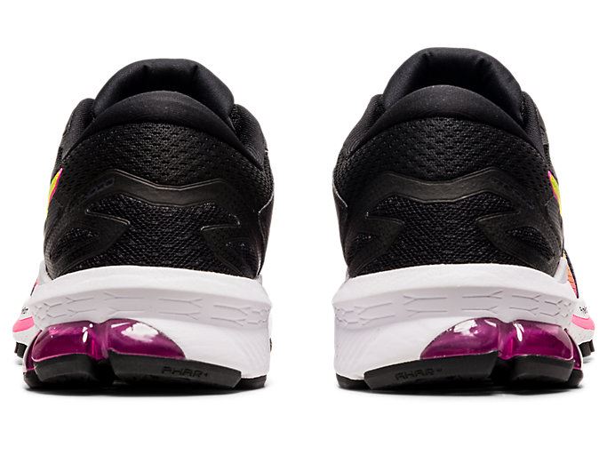 Black / Pink Asics GT-1000 10 Women's Running Shoes | FQBZ2100