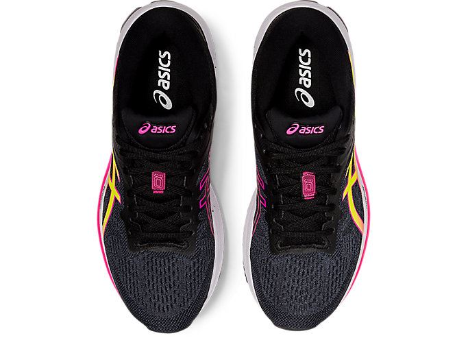 Black / Pink Asics GT-1000 10 Women's Running Shoes | FQBZ2100