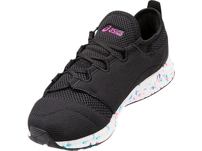 Black / Pink Asics HyperGEL-SAI Women's Sneakers | IXNC6178