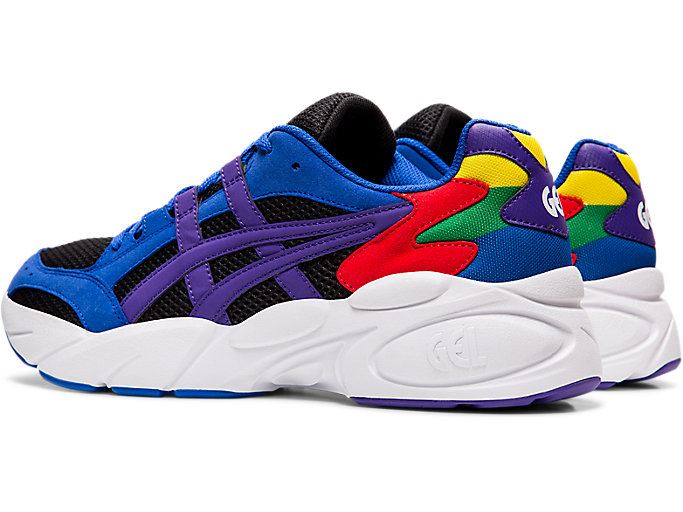 Black / Purple Asics GEL-BND Men's Sneakers | IHDJ7353