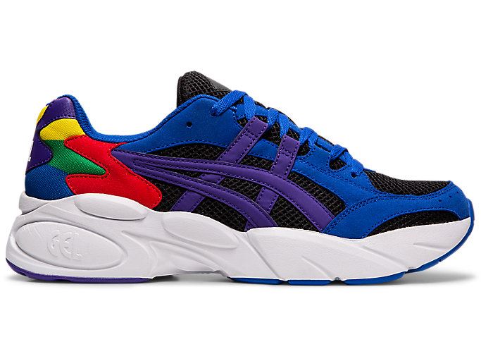 Black / Purple Asics GEL-BND Men's Sneakers | IHDJ7353