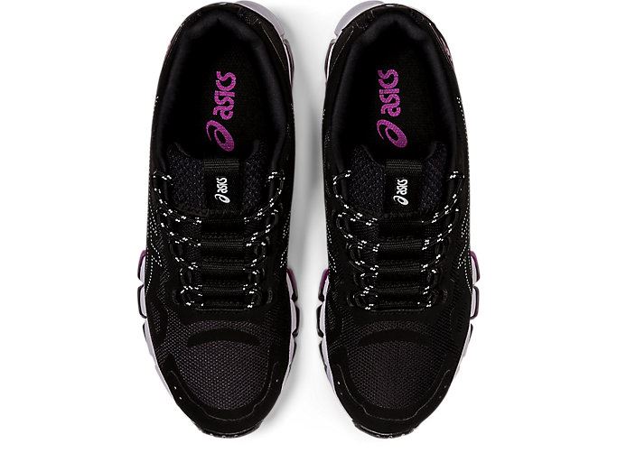 Black / Purple Asics GEL-QUANTUM 360 6 Women's Sneakers | WIVJ5230