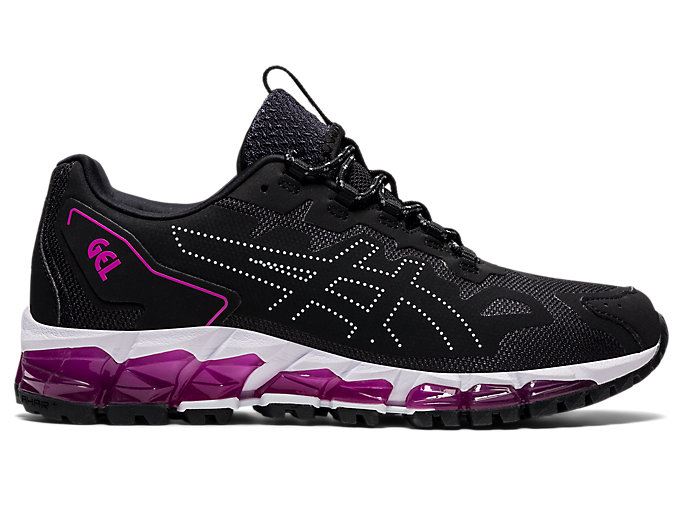 Black / Purple Asics GEL-QUANTUM 360 6 Women\'s Sneakers | WIVJ5230