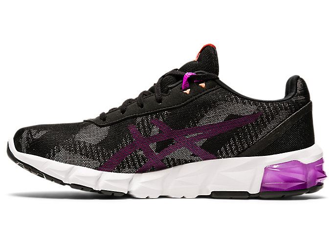 Black / Purple Asics GEL-QUANTUM 90 2 F Women's Sneakers | YRLX8764