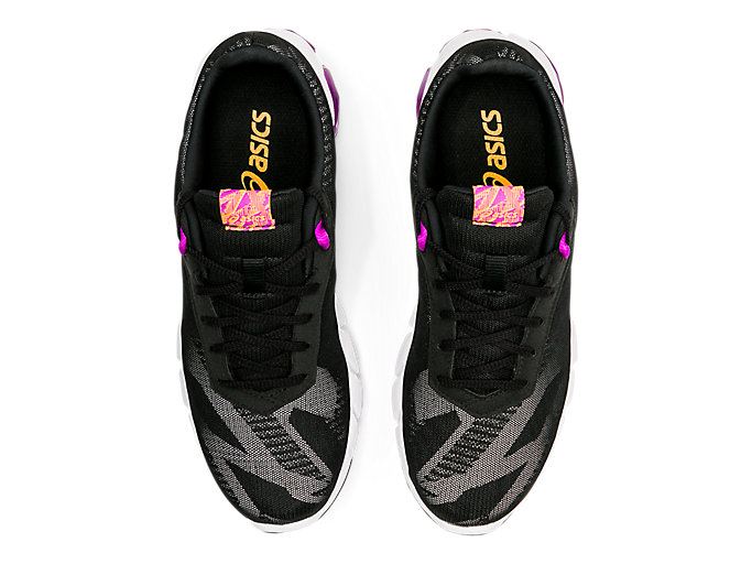 Black / Purple Asics GEL-QUANTUM 90 2 F Women's Sneakers | YRLX8764