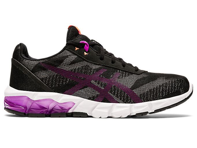 Black / Purple Asics GEL-QUANTUM 90 2 F Women's Sneakers | YRLX8764