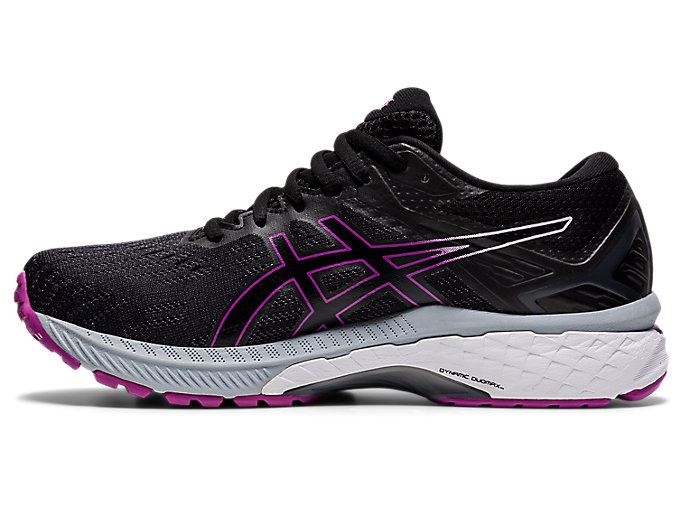 Black / Purple Asics GT-2000 9 G-TX Women's Running Shoes | LUEL4175