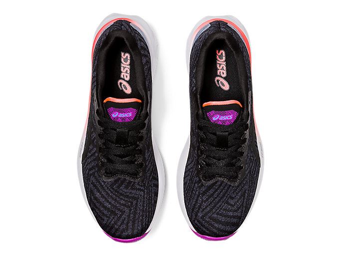 Black / Purple Asics ROADBLAST Women's Running Shoes | EVNB3454