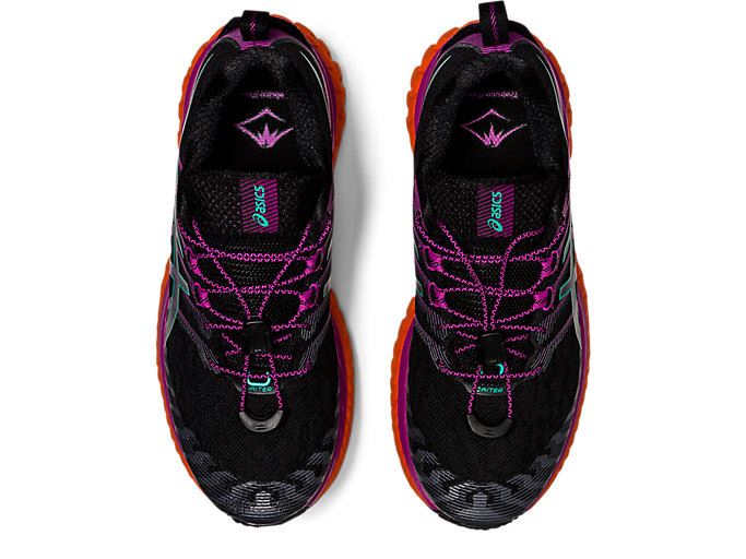 Black / Purple Asics TRABUCO MAX Women's Trail Running Shoes | CZXD1298