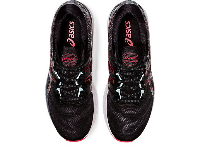 Black / Red Asics GEL-NIMBUS 23 Men's Running Shoes | MDUE7960