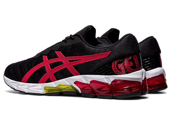 Black / Red Asics GEL-QUANTUM 180 5 Men's Sneakers | HBYH3379