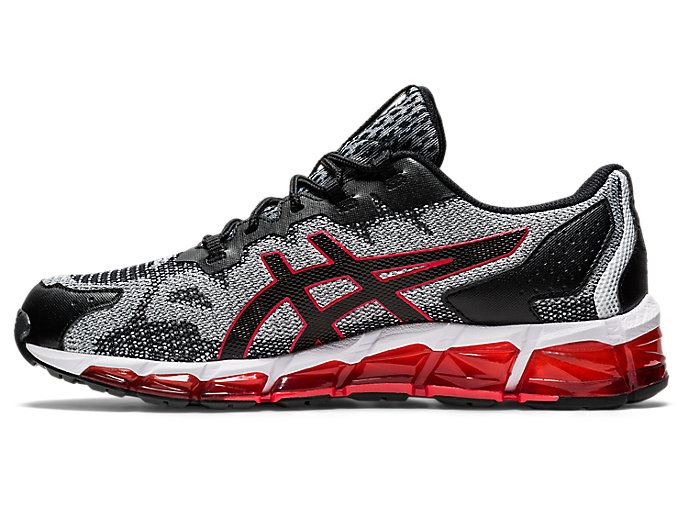 Black / Red Asics GEL-QUANTUM 360 6 Men's Sneakers | NZFL5518