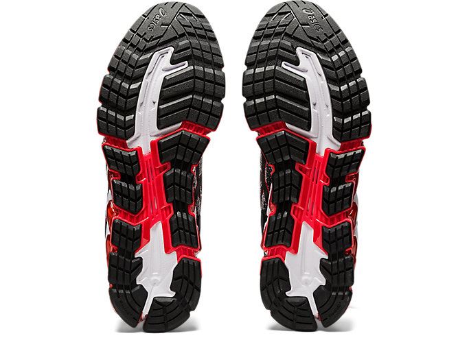 Black / Red Asics GEL-QUANTUM 360 6 Men's Sneakers | NZFL5518