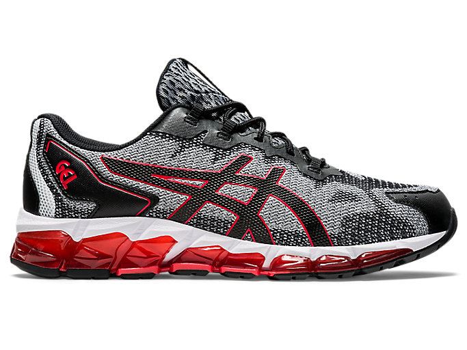 Black / Red Asics GEL-QUANTUM 360 6 Men\'s Sneakers | NZFL5518