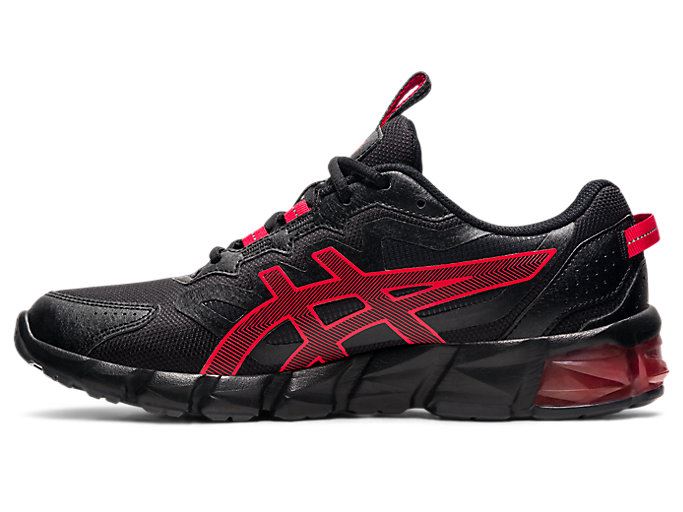 Black / Red Asics GEL-QUANTUM 90 3 Men's Sneakers | IYAJ7102