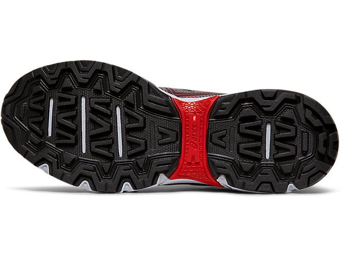 Black / Red Asics GEL-VENTURE 7 (4E) Men's Trail Running Shoes | DZKH3558