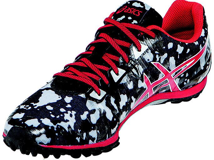 Black / Red / Grey Asics Cross Freak 2 Men's Track Shoes | TMFK8179