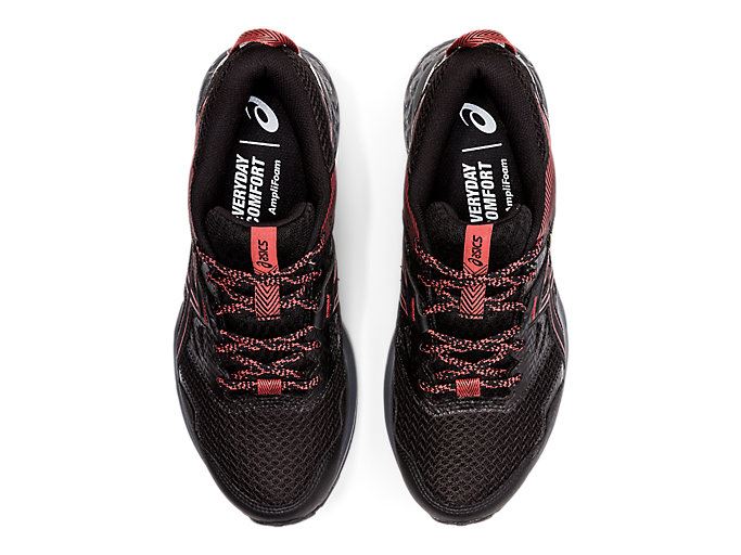 Black / Rose Asics GEL-SONOMA 5 G-TX Women's Trail Running Shoes | DBEE1599