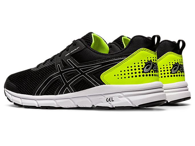 Black / Silver Asics GEL-33 Men's Running Shoes | MQFY9276