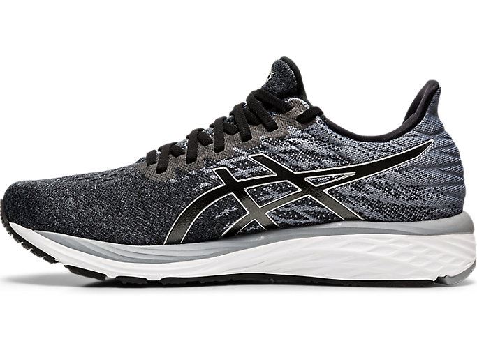 Black / Silver Asics GEL-CUMULUS 21 Men's Running Shoes | APMP8801