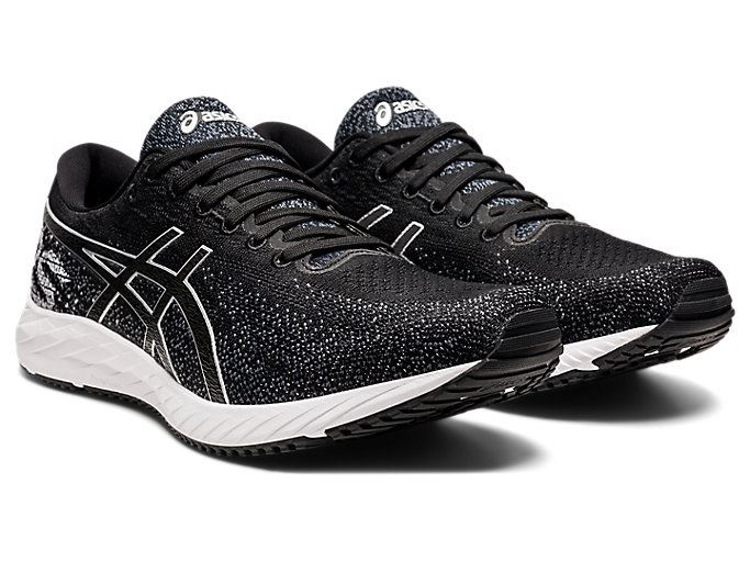 Black / Silver Asics GEL-DS TRAINER 26 Men's Running Shoes | WFTK6212