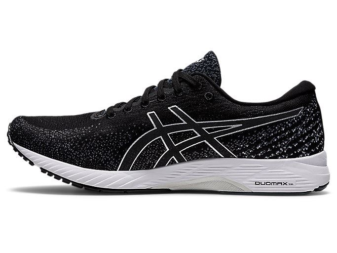 Black / Silver Asics GEL-DS TRAINER 26 Men's Running Shoes | WFTK6212