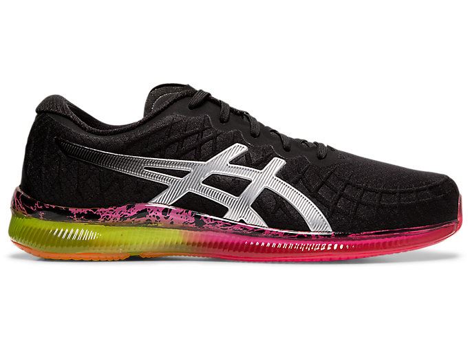 Black / Silver Asics GEL-QUANTUM INFINITY Women's Sneakers | OXEY6074