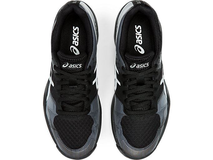 Black / Silver Asics GEL-Tactic 2 Women's Volleyball Shoes | UNZG6495