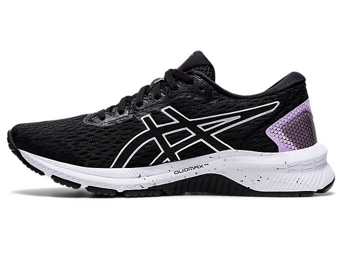 Black / Silver Asics GT-1000 9 Women's Running Shoes | MOVH8753