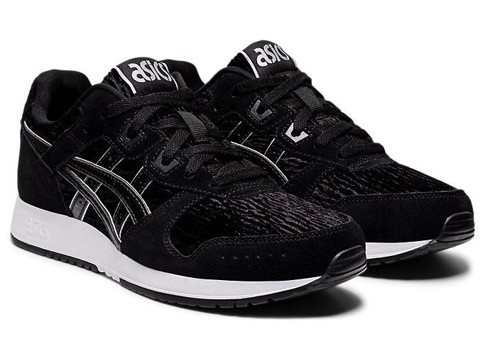 Black / Silver Asics LYTE CLASSIC Men's Sneakers | CGNB0370